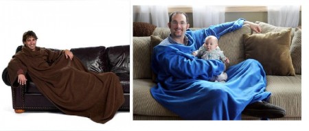 blanket with sleeve