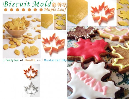 biscuit mold(marple leaf shaped)