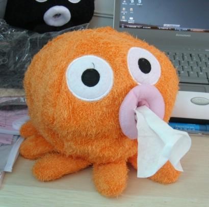 ocotpus tissue box