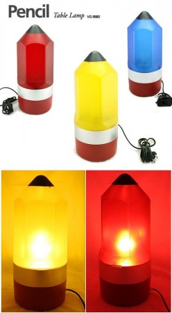 pencil lamp